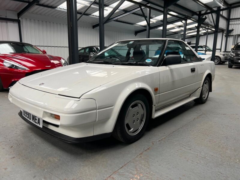 1986 Toyota MR2 White 1.6 Manual Classic Sports Car Image