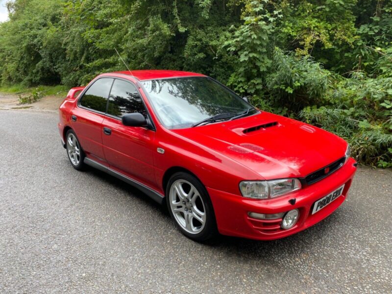 1997 SUBARU IMPREZA UK TURBO 2000 AWD RED LONG MOT 230BHP DYNO MODIFIED Image