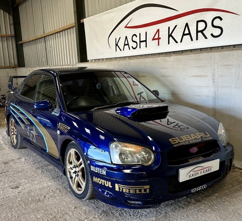2002 DEEP BLUE SUBARU IMPREZA 2.0 WRX TURBO 300 BHP SALOON BLOB EYE ULEZ Image
