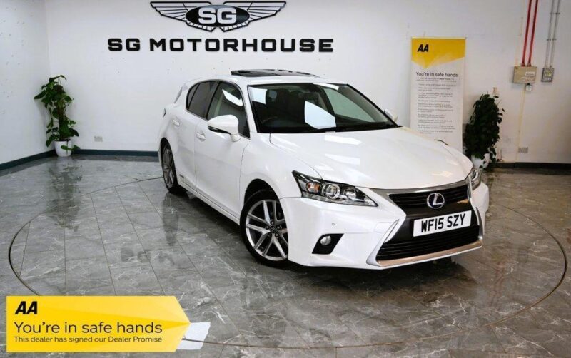 2015 Lexus CT 1.8 200H ADVANCE PLUS 5d 134 BHP Hatchback Automatic Image