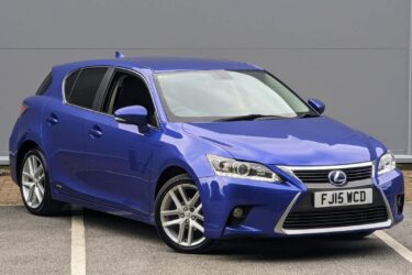 2015 Lexus CT 200h 1.8 Luxury 5dr CVT Auto HATCHBACK PETROL/ELECTRIC Automatic Image