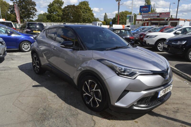 2018 Toyota C-HR 1.8 Hybrid Dynamic 5dr CVT SAT NAV AUTO ONE OWNER FROM NEW ULEZ Image