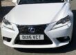 Lexus IS 300 Petrol Hybrid 2015 65000 miles 2494cc Automatic Saloon Image