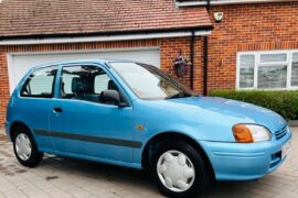 1998 Toyota Starlet S Just 39k miles from new FSH Appreciating Classic