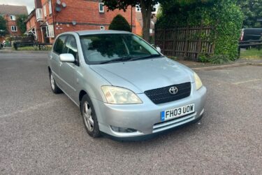 2003 Toyota Corolla 1.6 VVT-i T3 5dr Auto HATCHBACK Petrol Automatic Image