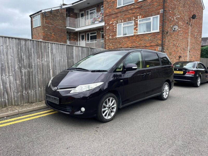 2012 TOYOTA ESTIMA PREVIA PETROL ULEZ + ONLY 39K + 7 SEATER + AUTO + CAMERA Image