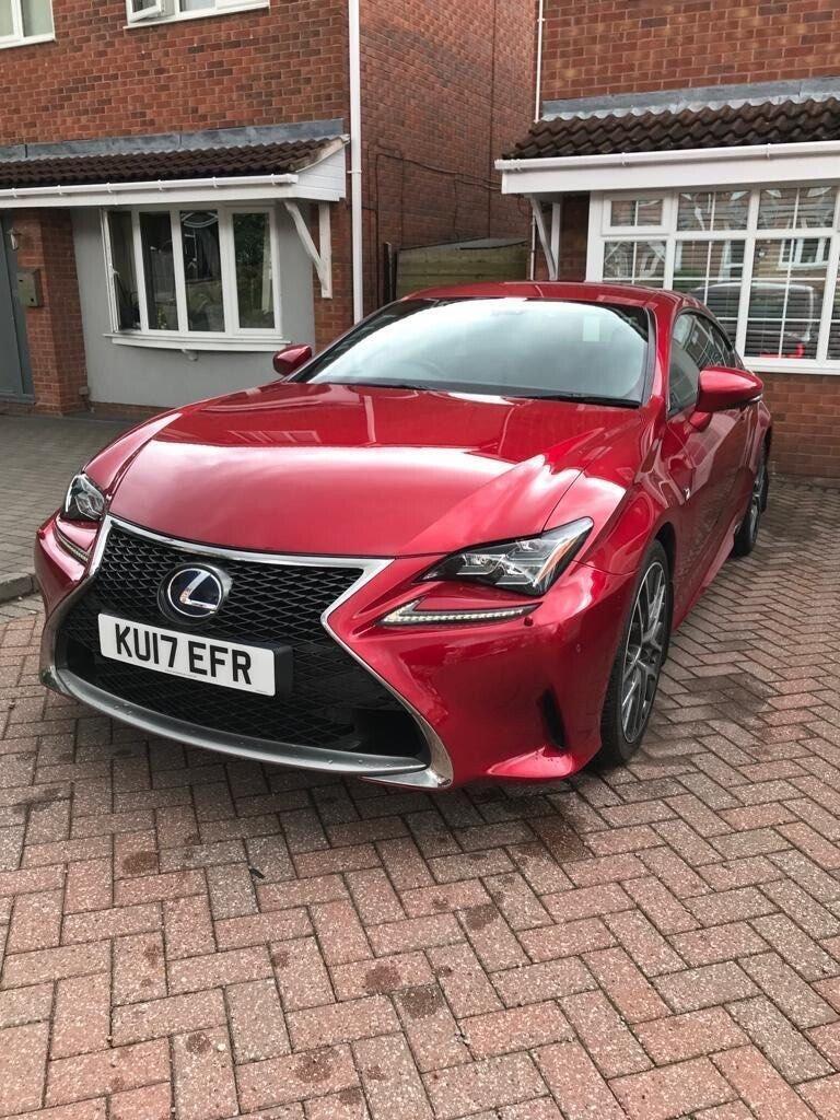 2017 Lexus RC 300h 2.5 F-Sport 2dr CVT COUPE PETROL/ELECTRIC Automatic ...