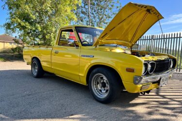 Datsun 620 - Golden Pearlescent Yellow Paint - J16 Petrol Engine Image