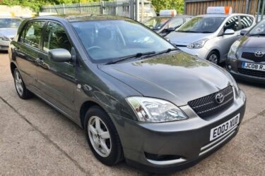 2003 Toyota Corolla 1.6 VVT-i T3 5dr Auto HATCHBACK PETROL Automatic Image