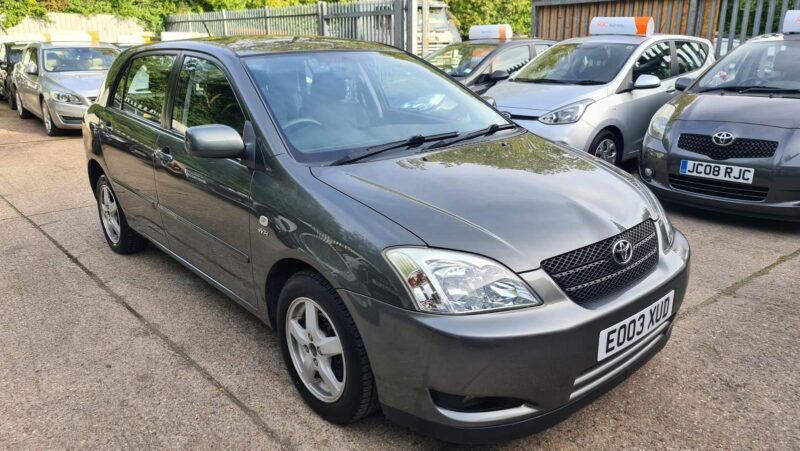 2003 Toyota Corolla 1.6 VVT-i T3 5dr Auto HATCHBACK PETROL Automatic Image