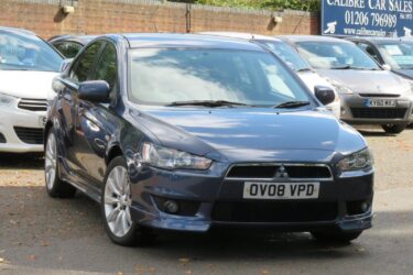 2008 Mitsubishi Lancer 1.8 GS3 4dr Saloon Deep Blue Pearl *FSH, ULEZ* Image