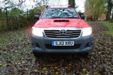 2012 TOYOTA HILUX HL2 2.5 D-4D 4x4 TURBO DIESEL DOUBLE/CREW CAB PICK UP TRUCK Image
