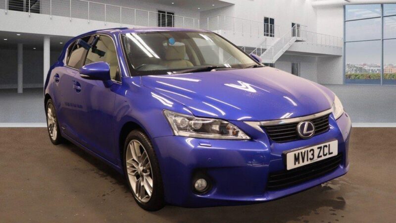 LEXUS CT 200H 1.8 Premier Blue Auto Petrol Hybrid, 2013 Image