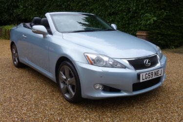 LEXUS IS 250C SE-L AUTO 2009/59 ONLY 25000 Mls SERVICE HISTORY Image