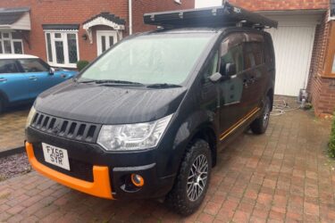 mitsubishi delica d5 With Roof Tent Camping overland Image
