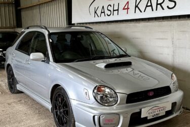 STUNNING 2003 SILVER SUBARU IMPREZA 2.0 WRX TURBO WAGON BUG EYE 313 BHP ULEZ FSH Image