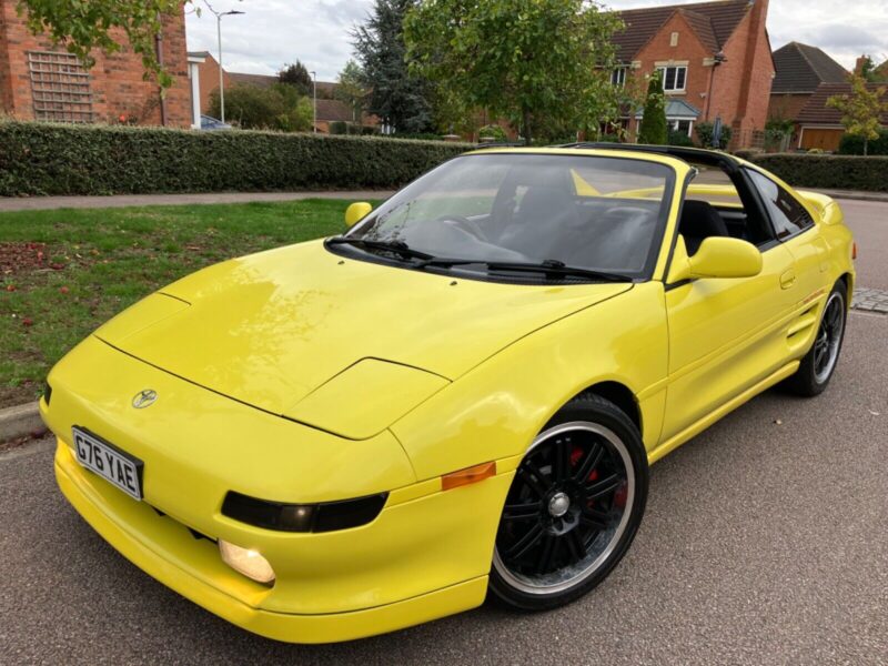 1990 TOYOTA MR2 GTS TURBO T-BAR, 106K, FSH, FULL PAINT JOB *RARE YELLOW* Image