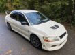 2002 MITSUBISHI LANCER EVO VII 7 WHITE MODIFIED 59K MILES MANUAL HPI CLEAR Image