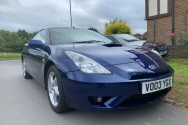 Modern Classic 2003 Toyota celica 1.8 VVti 190 bhp. Metallic Blue Image