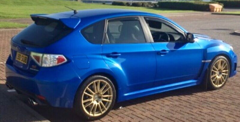 Subaru 2008 sti. Type RA block fitted Image
