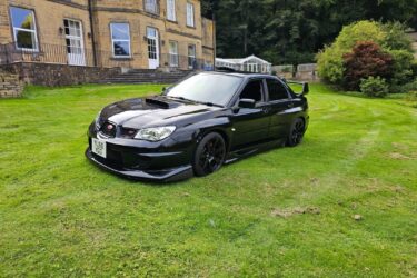 subaru impreza turbo 2.0 wrx sti spec-c black 2006 Image