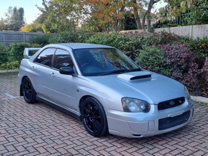 2003 SILVER SUBARU IMPREZA 2.0 WRX TURBO BLOBEYE EYE 302 BHP ULEZ FSH STI ULEZ Image