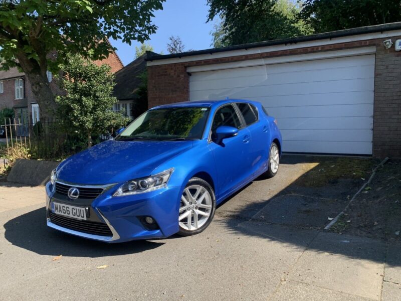 2016 LEXUS CT200H BLUE HYBRID AUTOMATIC 5 DOOR LOW MILES ULEZ COMPLIANT ZERO TAX Image