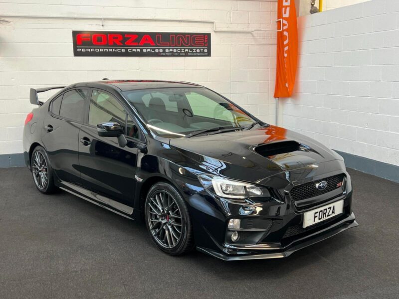 2016 SUBARU IMPREZA WRX STI TYPE UK *LOW MILES* Mica Black Pearl, Cambelt Done Image