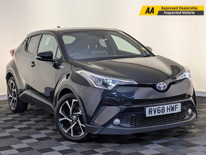 2018 68 TOYOTA C-HR 1.8 VVT-H DESIGN CVT EURO 6 5DR SVC HISTORY REVERSING CAMERA Image