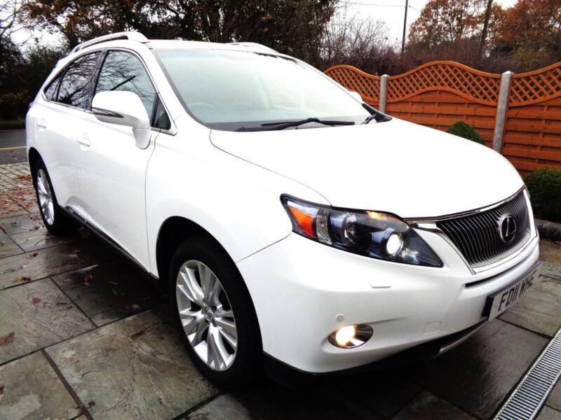 LEXUS 450H SE-I HYBRID AUTO, FULL LEXUS SERVICE HISTORY,PEARL WHITE BLACK LEATH Image