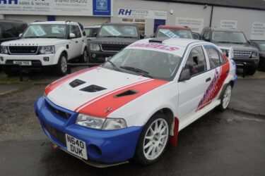 MITSUBISHI LANCER EVO 6 VI RALLY CAR TARMAC SPEC TRACK DAY DOG BOX LIGHT SHELL Image