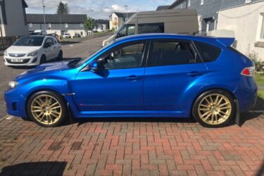 Subaru 2008 sti. Type RA block fitted Image