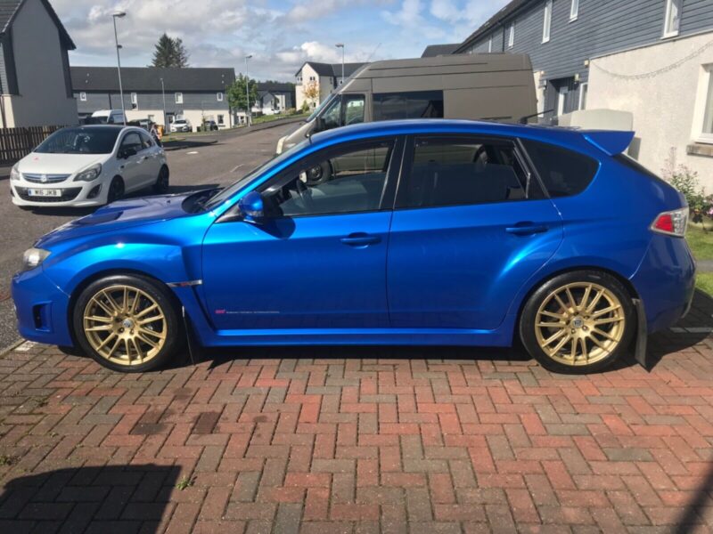 Subaru 2008 sti. Type RA block fitted Image