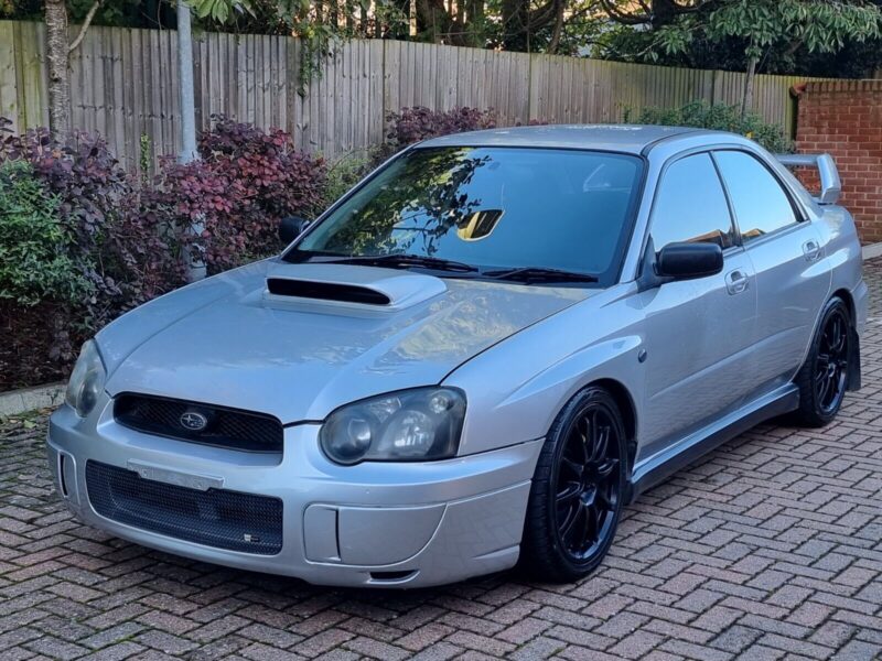 2003 SILVER SUBARU IMPREZA 2.0 WRX TURBO BLOBEYE EYE 302 BHP ULEZ FSH STI ULEZ Image
