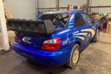 2003 subaru impreza caged rally car shell & running 2003 wrx donor car Image