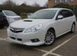 2010/08 Grade 4B White Subaru Legacy 2.5GT 4WD Estate Great Family Car Image
