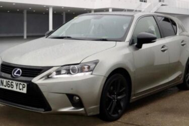 2016 Lexus CT 200h 1.8 Sport 5dr CVT Auto HATCHBACK PETROL/ELECTRIC Automatic Image