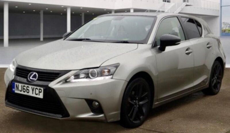 2016 Lexus CT 200h 1.8 Sport 5dr CVT Auto HATCHBACK PETROL/ELECTRIC Automatic Image
