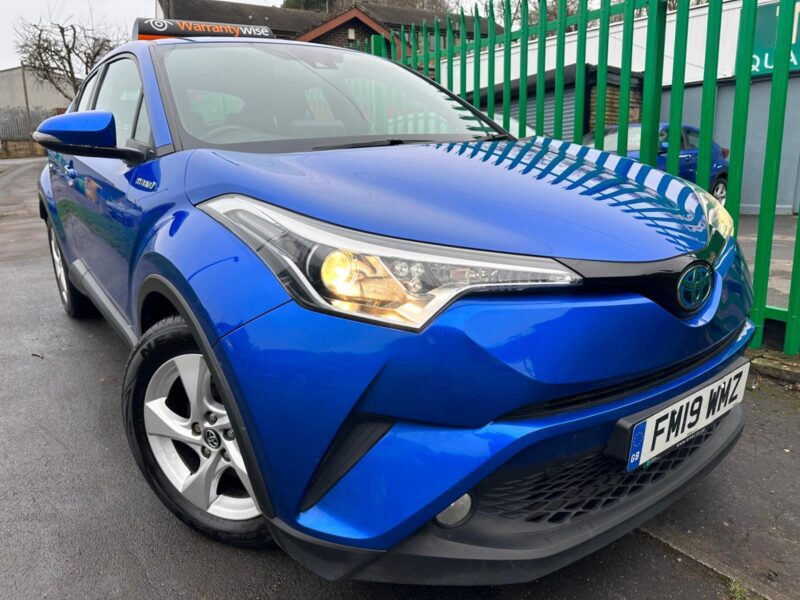 2019 toyota chr hybrid 1.8 Hybrid Icon 5dr CVT blue Image