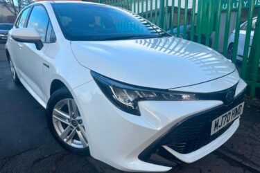 20(70) toyota corolla 1.8 VVT-i Hybrid Icon 5dr CVT white Image