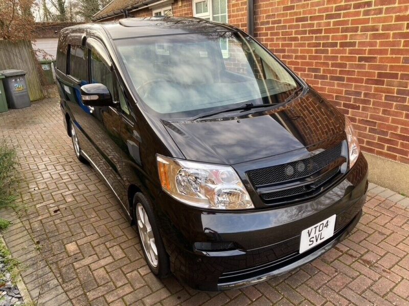 Black Toyota Alphard V ANH10 3.0 V6 Auto - LPG Conversion Image
