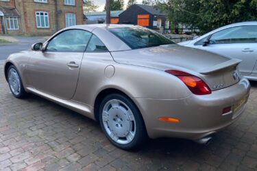 LEXUS 430 SC CONVERTIBLE 2003 53 PLATE Image