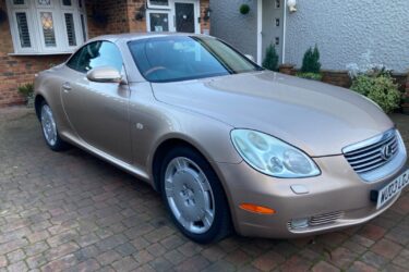 LEXUS 430 SC CONVERTIBLE 2003 53 PLATE Image