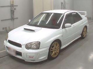 SUBARU IMPREZA 2.0 WRX STI JDM Twin Scroll White Manual Petrol 2004 Image
