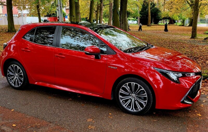 toyota corrolla hybrid design Image