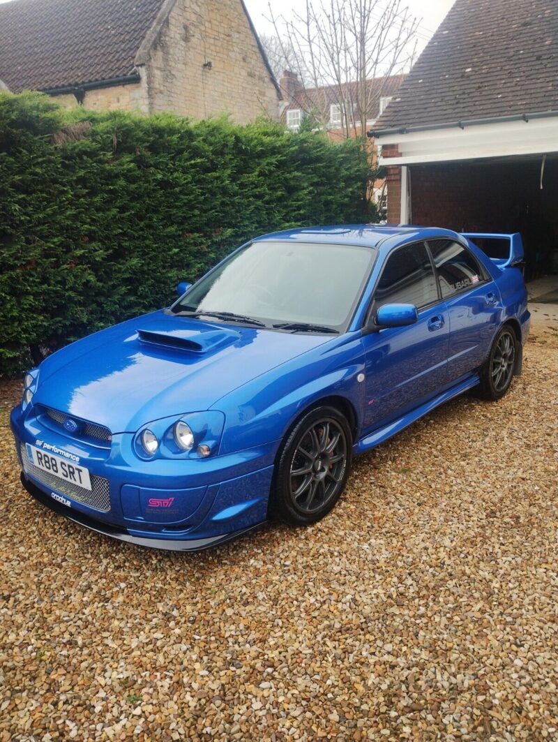 2003 SUBARU IMPREZA STI COSWORTH FORGED 530BHP! 40K MILES 2 KEEPERS O2C BLUE Image