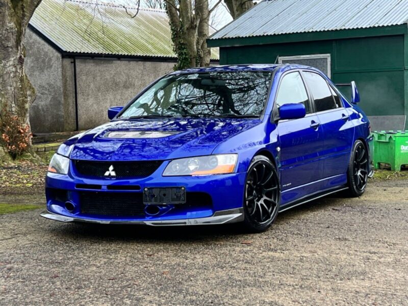 2006 Mitsubishi Lancer Evo 9 FQ320 Evolution IX in Ruri Blue Image