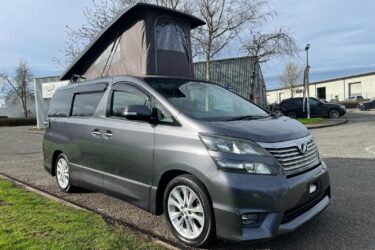 2009 TOYOTA VELLFIRE 2.4, 3/4 birth CAMPER VAN, Grey, 48K MILES, ULEZ COMPLIANT Image