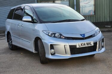 2014 Toyota ESTIMA HYBRID AHR20 AUTOM Aeras Premium leather pack Fresh import wa Image