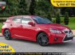 2016 Lexus CT 200h 1.8 Advance 5dr CVT Auto HATCHBACK PETROL/ELECTRIC Automatic Image